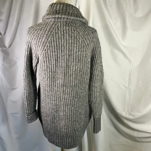 Columbia PGF Womens‎ Gray Fleece Pullover Coral Trim Fishing Gear Mock Neck - Image 3
