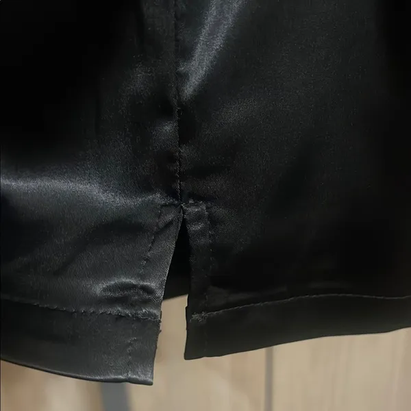 Lulu's Black Mini Pencil Skirt Night Out - Image 4