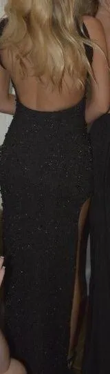 Long Black Formal Dress - Image 3