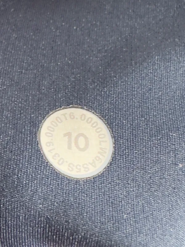 Lululemon Fast & Free Crop II Nulux 19” True‎ Navy Running Leggings Size 10 - Image 8
