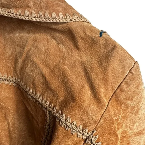 Vintage Images by Damselle Suede Jacket as‎ is - Image 8