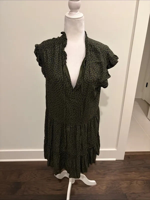 New With Tags Sundry Short Femme Shamrock Print Dress Sz S - Image 2