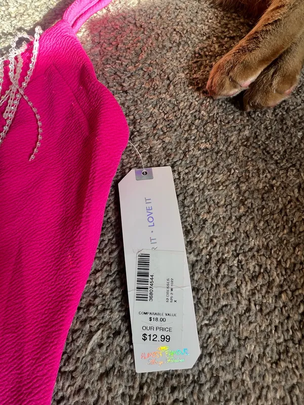 Almost Famous Pink going out dress - Image 2