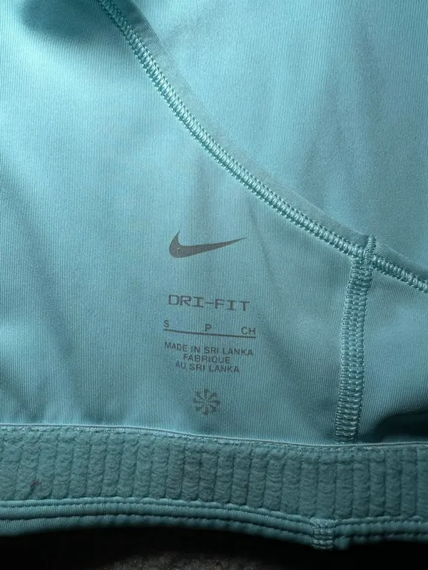 Nike Dri-Fit Blue Sports Bra Size Small - Image 3