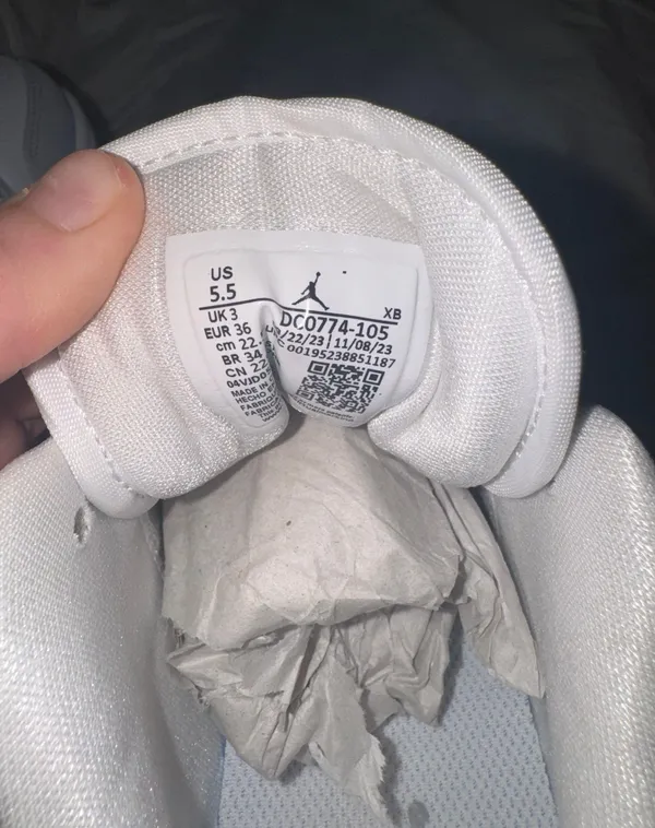 Jordan Nike Air  1 Wolf Gray - Image 10