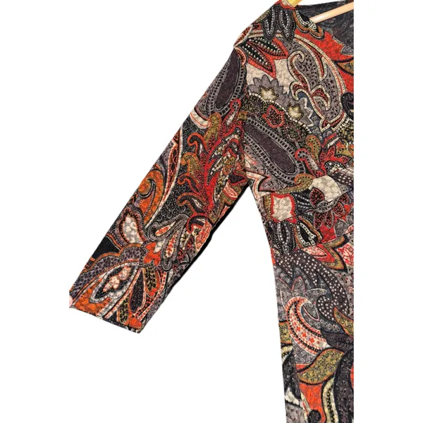 Vintage‎ Y2k Vol 1 Babydoll Top Women's XL 3/4 Sleeve Hippie Boho Fairy Grunge - Image 3