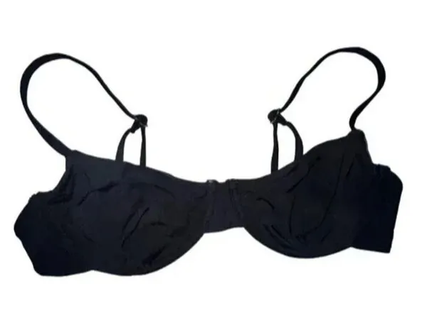 NWT Andie The Bermuda Bikini Swimsuit Underwired Top Full Bust Support S Black - Image 14
