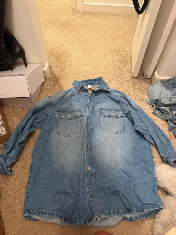 H&M Denim Dress - Image 3