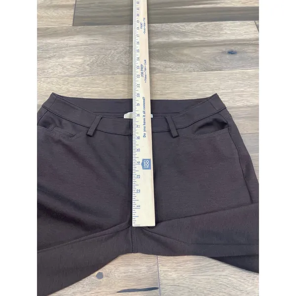 Michael Kors Brown Stretch Jegging Pants Size 2 Slim Fit - Image 6