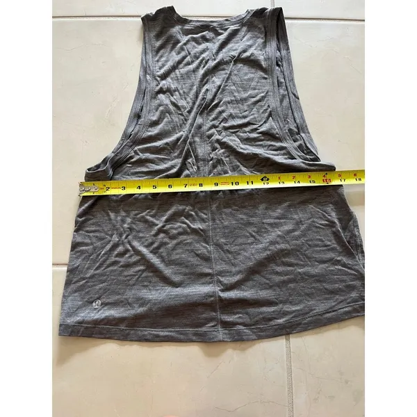 Lululemon athletic tank gray 2‎ - Image 3