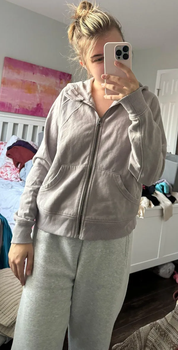 Purple Zip Up Size XS - Image 2
