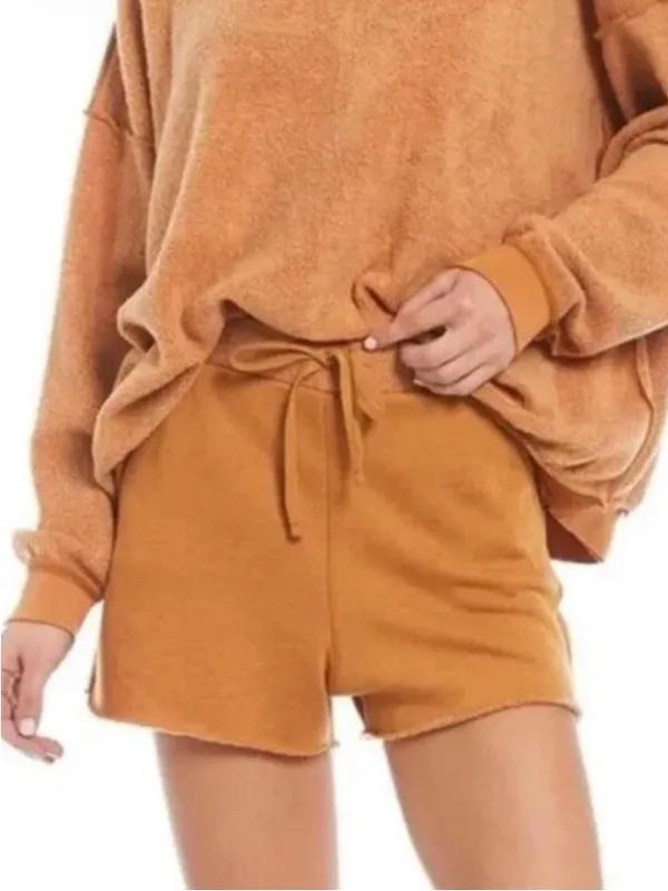 Free People Intimately Kelly Lounge Shorts, in Cognac, NWOT - Image 9