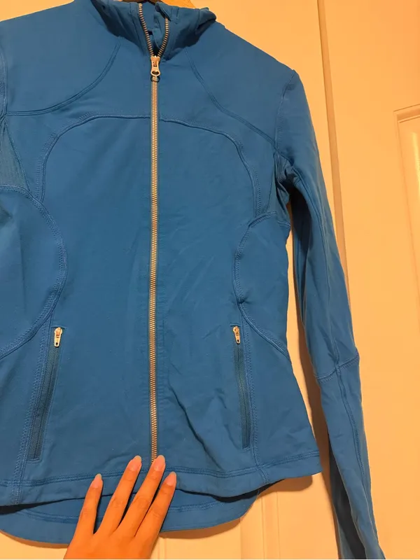 lululemon athletica Bright Blue Full-Zip Jacket - Image 5
