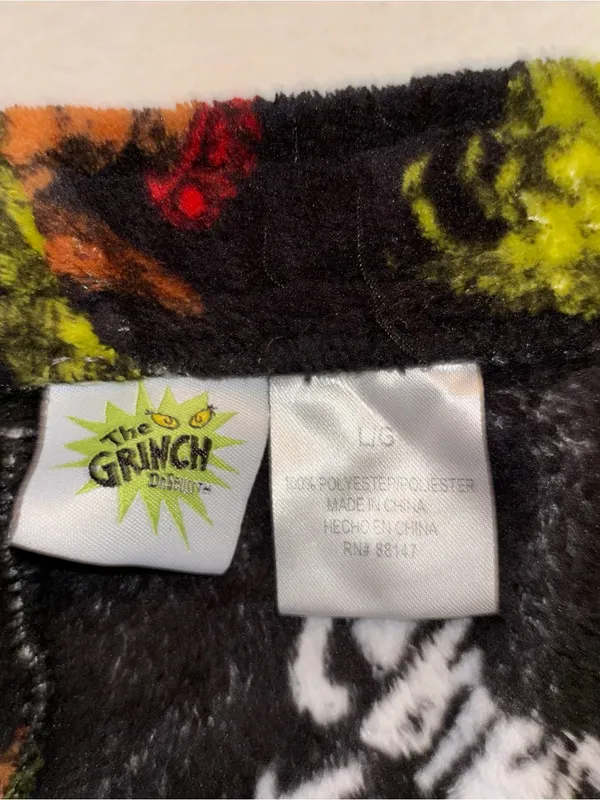 The Grinch Pajama Pants Green Size L - Image 2