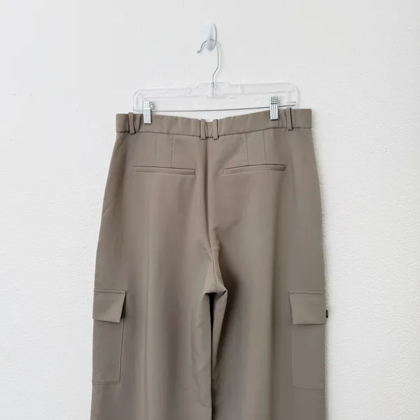 [Abercrombie & Fitch] Harper Tailored Ultra Wide Leg Cargo Pants NWT Size 31/12L - Image 8