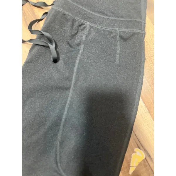 Fabletics Maj Pocket Pant Charcoal Gray Jogger High Rise‎ Women Small - Image 3