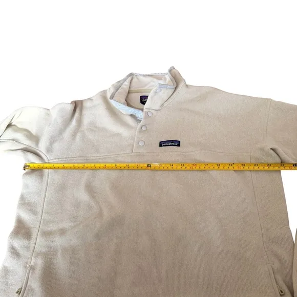 Patagonia Women's XL Better‎ Sweater Pullover Beige Cream Neutral Granola Girl - Image 7