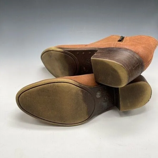 Lucky‎ Brand 8.5 LP-Burklee Brown Booties Leather 39 - Image 10