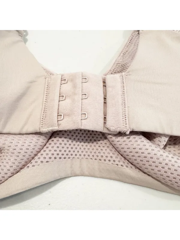 Bali Bra Size 38DD Nude Mesh Underwire Minimizer Coolest Smoothing Top‎ Classic - Image 8