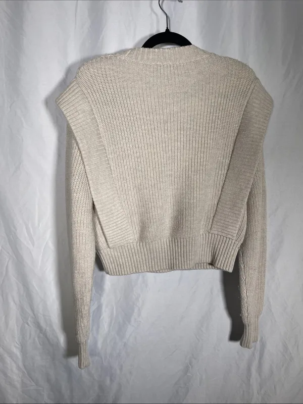 Babaton Aritzia Womens Grazia Merino Wool Sweater Small - Image 5