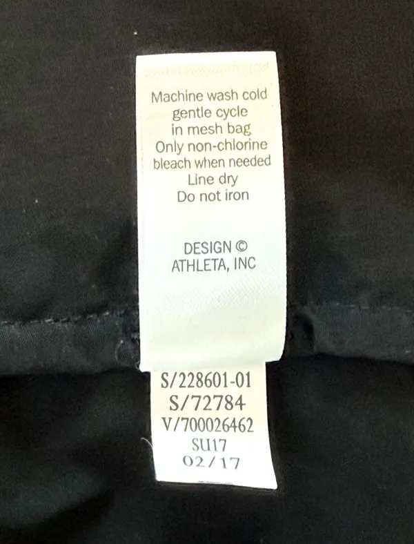 Athleta Dunes Eyelet Tank Top Women Small Black Tassel Tie Halter Boho Lace - Image 10