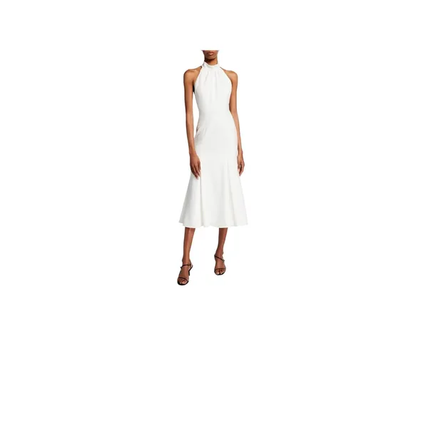 Milly Penelope Open Back Midi Dress Size 2 - Image 2