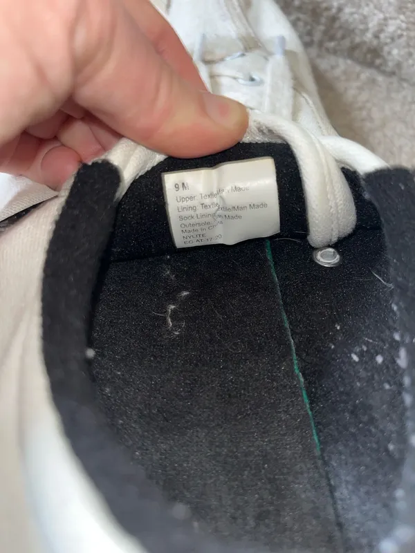 Tretorn Nylite Plus Canvas Sneakers White/Black Women's Size 9 - Image 3