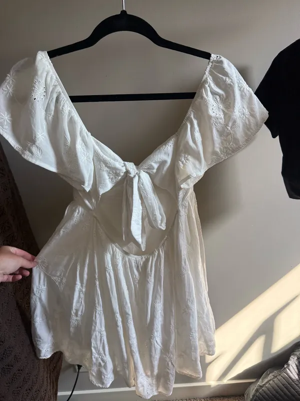 Lulus White Mini Dress - Image 2