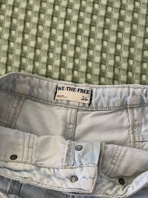 Free People Shorts Denim - Image 4
