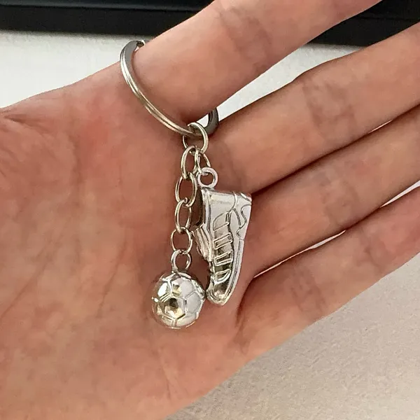 Soccer Shoe Keychain Charm for Men Women Car Keychain Key Ring Bag Charm - Image 5