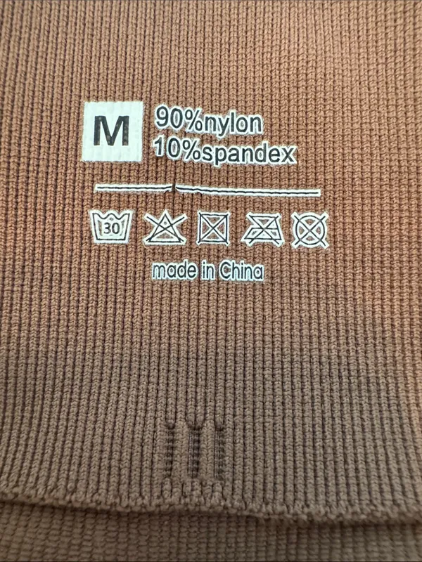 Women’s Brown High-Waist Leggings - Image 3
