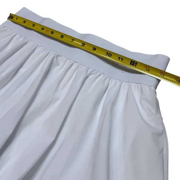 Eugenia Kim Serena Tennis Skirt Skort White Bubble Pickleball Athletic‎ M - Image 13