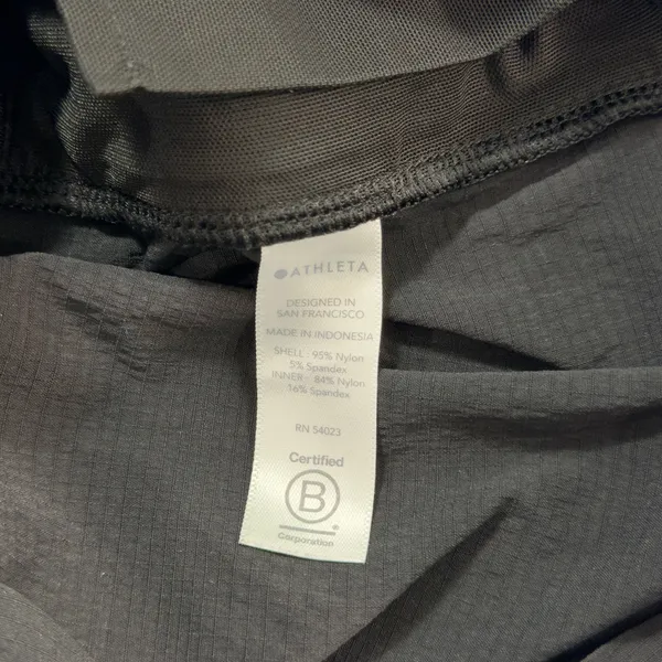 Women’s Athleta Crest 2 in 1 Hiking Shorts Black Size 10 - Image 9