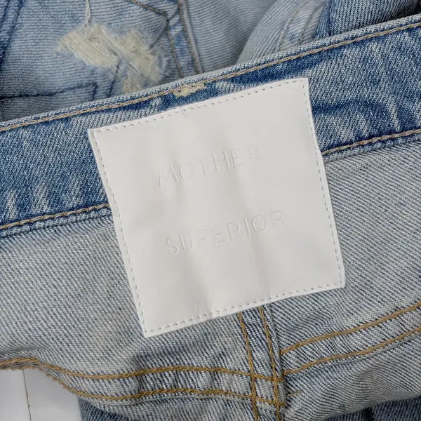 Mother Superior High Waisted Rider Skimp Jeans - Image 5