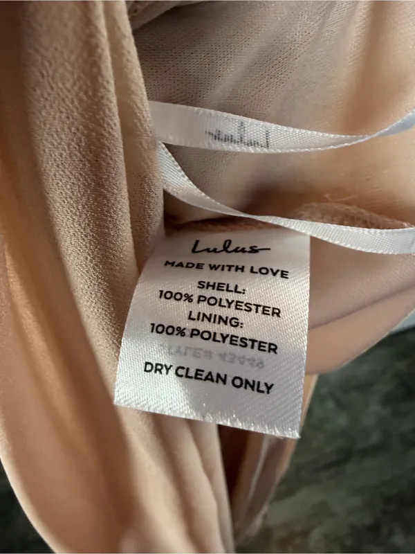 NWT Lulus Heavenly Hues Blush Maxi Dress Size Extra Small‎ - Image 7