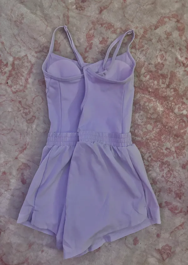 Purple Athletic Romper - Image 3