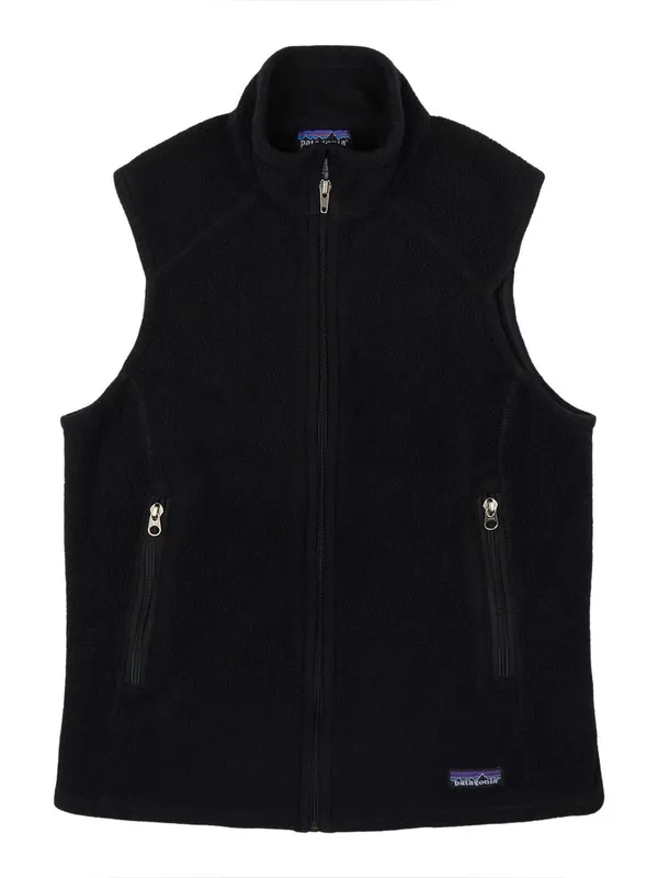 Patagonia Women’s Synchilla Vest Black Size Medium - Image 2