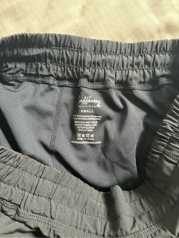 Buffbunny Black Women's Layered Athletic Shorts - Image 7