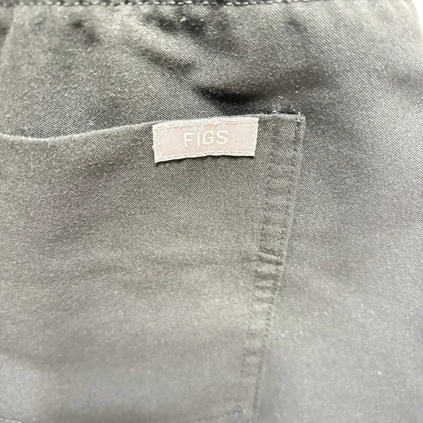 FIGS Technical Collection Zamora Pocket Scrub Pants In Black Size M Medical - Image 5