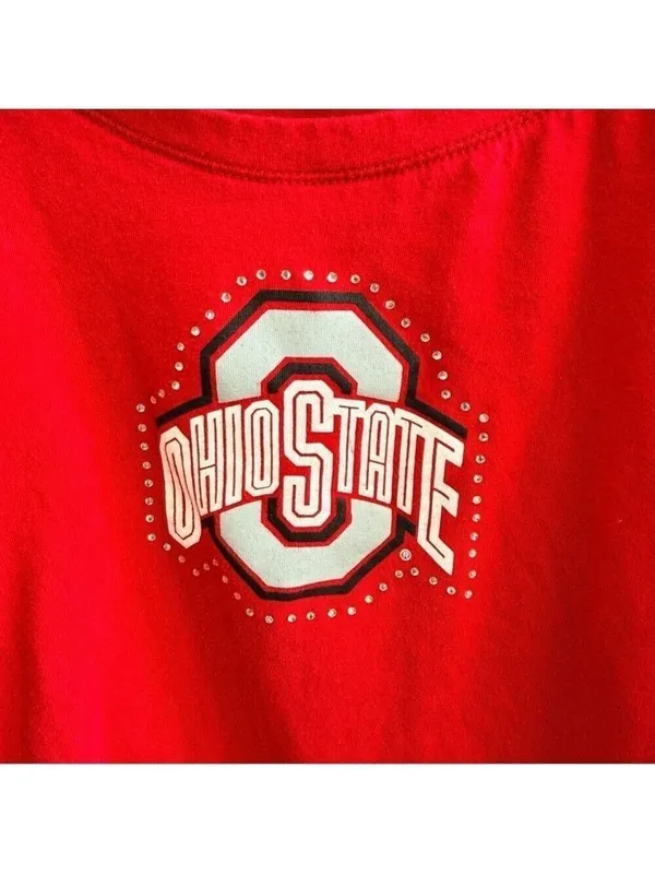 Ohio State Women's Red Long Sleeve Shirt - Image 3