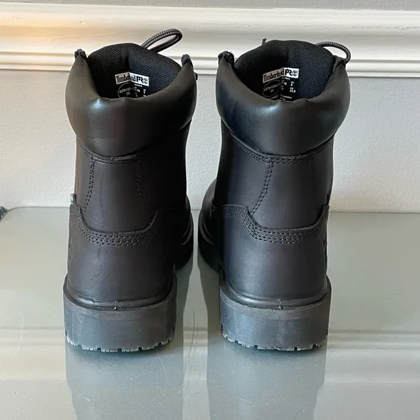 Timberland PRO Women’s 7.5M Waterproof Black Work Boots  - Image 4