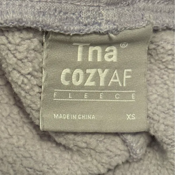 Aritzia Tna Cozy Af Fleece Drawstring Joggers in Dusty Lilac - Image 5
