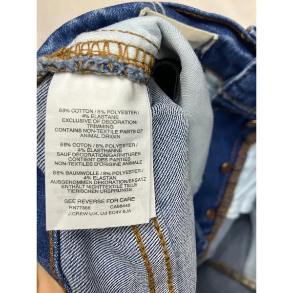Madewell Cali Demi Boot Jeans Womens‎ Size 23 High Rise Button Fly Distressed - Image 4