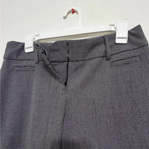 Express Design Studio Size 4 Dress Pants Micro Check Black White Career(A496)✨ - Image 8