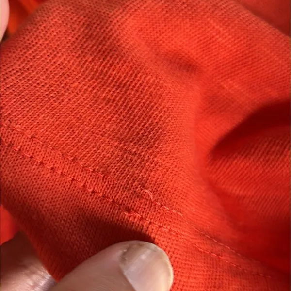 Pilcro Orange Flutter Sleeve Knit Top - Image 11