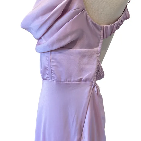Princess Polly Lillie Midi Dress In Purple Size 10 - Image 6