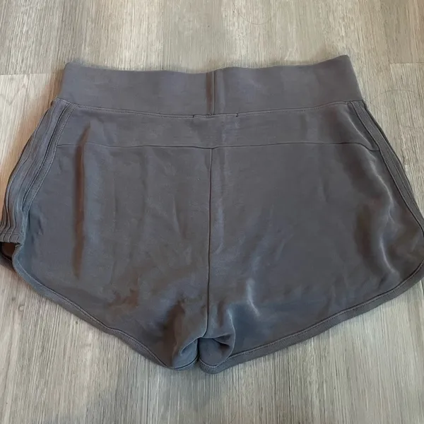 Athleta Serenity Shortie Shorts Gray Small | Modal Soft High Rise Lounge - Image 8