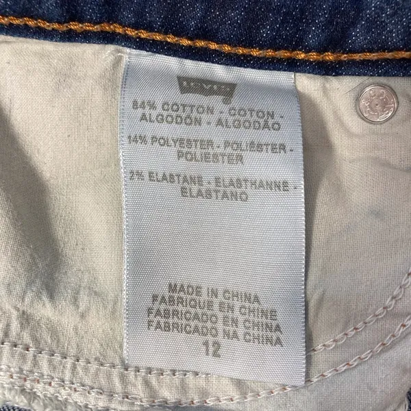 Levi's, The Original Jean Legging, Women's, 12, Low Rise, Indigo - Image 9