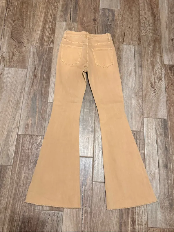 Vervet Dew Drop High Rise Flare Jeans - Image 6