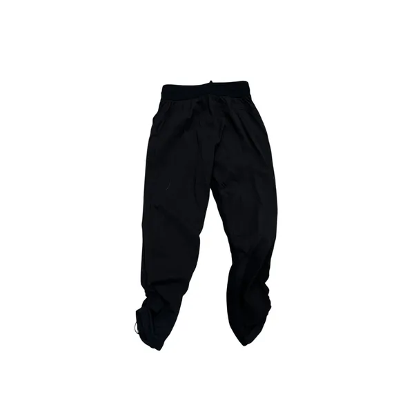 Lululemon Dance Studio Pants Black Size 4 Mid Rise Drawstring Ruched Hem Jogger - Image 3